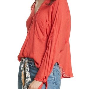 Free People Morning Dolman Sleeve Top